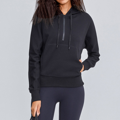 STC Women Hoodie Sweatshirts Fall Winter Fashion Casual Long Sleeve Sports Tops