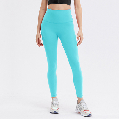 Naked Feel Yoga Pants Capri Active Female Stretch Traning Fitness Leggings