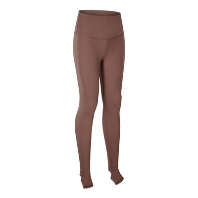 Soft Stretch Yoga Pants Capri Workout Athletic Leggings Foot Stepping