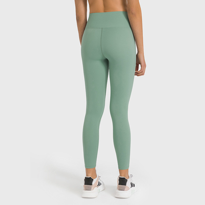 Simple Breathable Cloud Sense Yoga Pants Capri Tight Slim Casual Anti Pilling